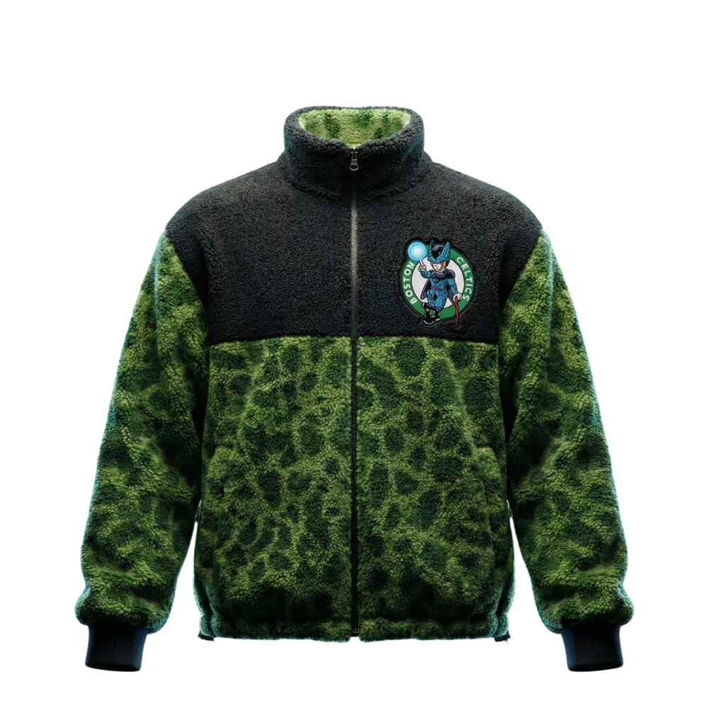 BOSTON CELLTICS ZIP-FLEECE