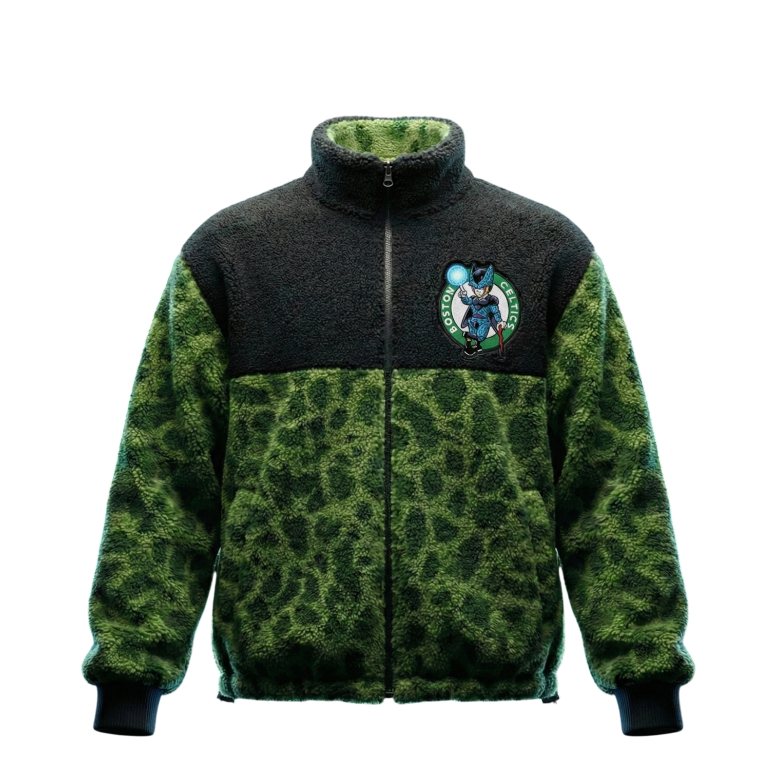 BOSTON CELLTICS ZIP-FLEECE