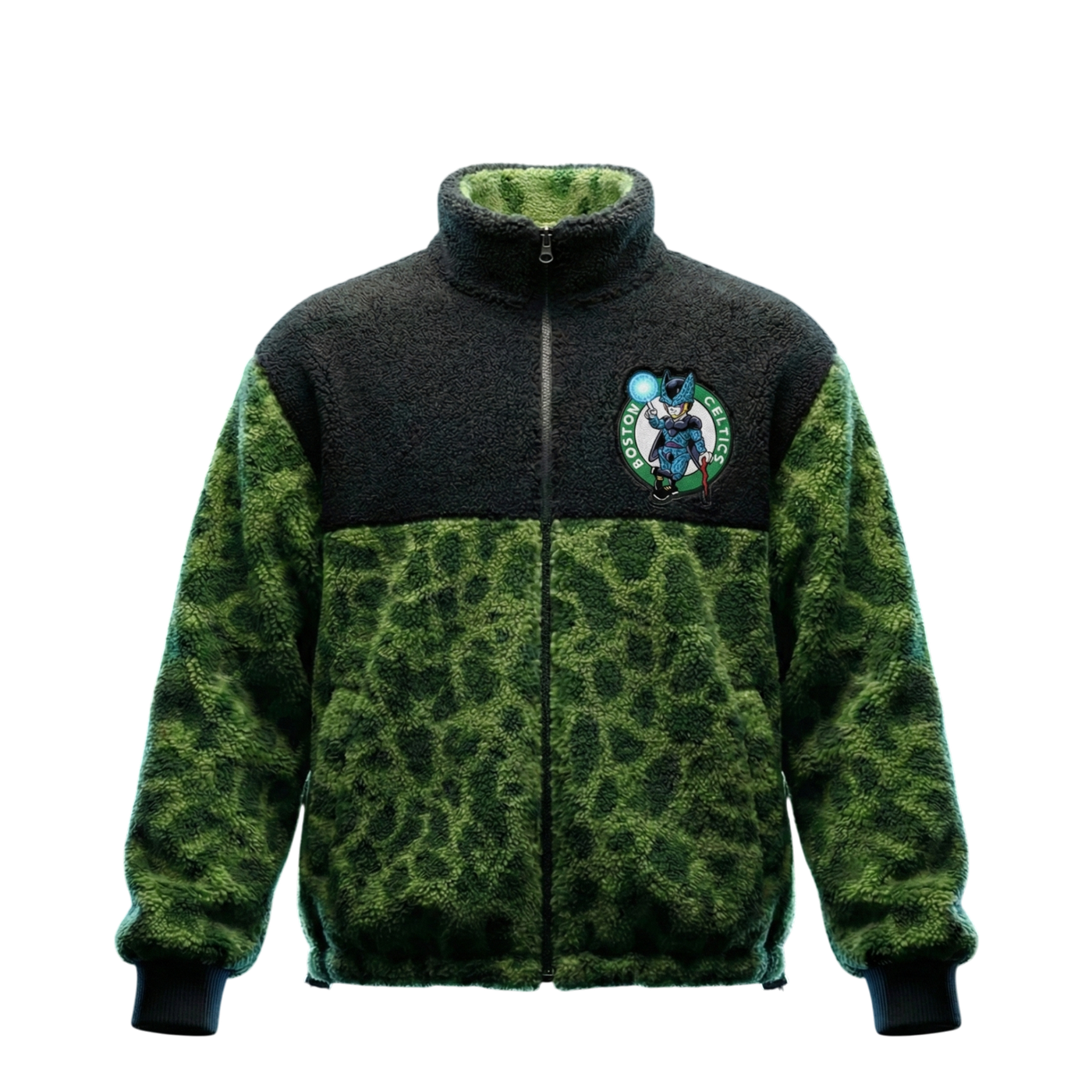 BOSTON CELLTICS ZIP-FLEECE